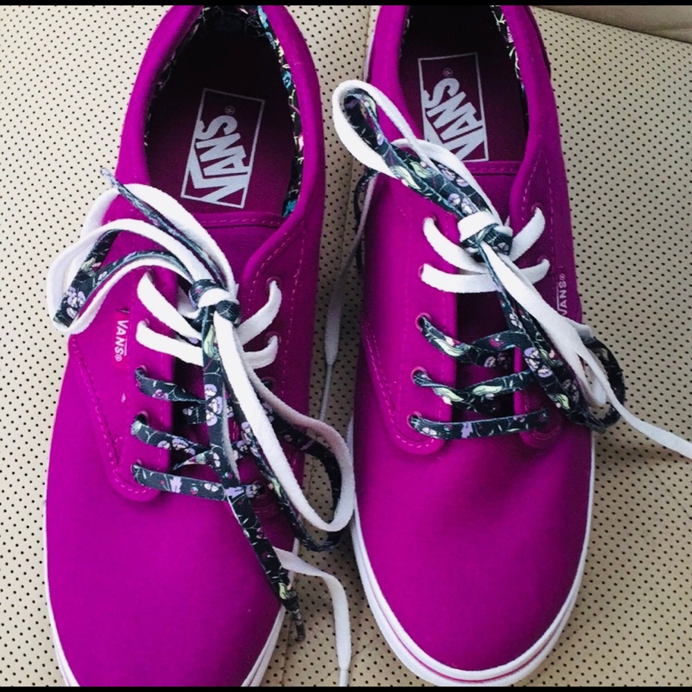 Purple Vans size 10